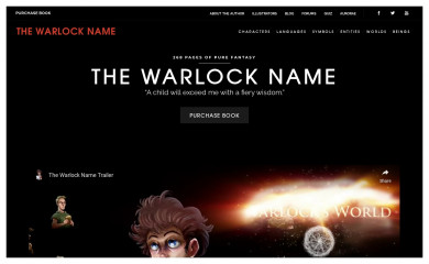 thewarlockname.com screenshot
