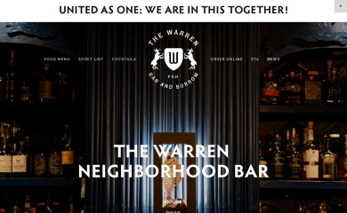 thewarrenpgh.com screenshot