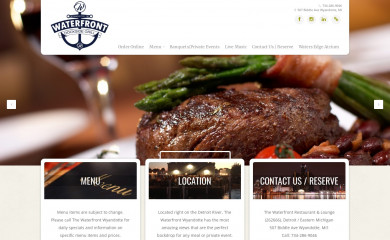thewaterfrontwyandotte.com screenshot