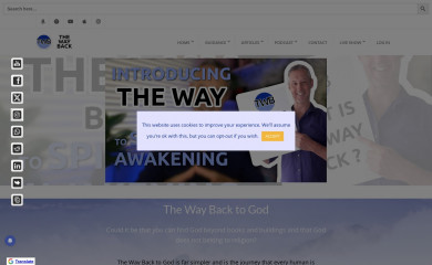 thewaybackmeditation.org screenshot