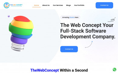 thewebconcept.com screenshot