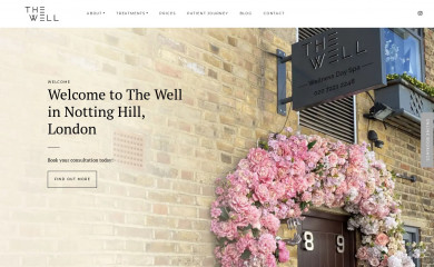 thewell-clinic.com screenshot