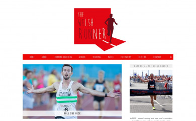 thewelshrunner.com screenshot