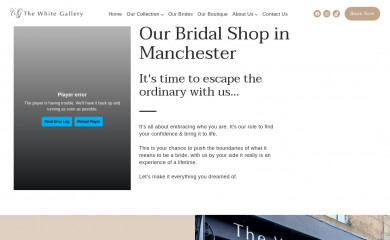 thewhitegalleryramsbottom.co.uk screenshot