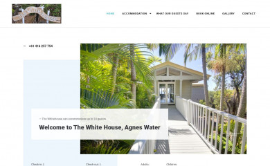 thewhitehouse.com.au screenshot