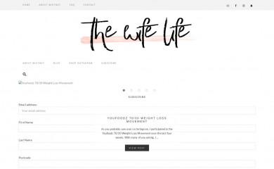 thewifelife.com.au screenshot