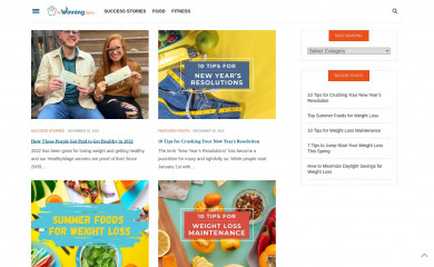 thewinningskinny.com screenshot