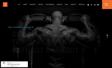 theworkout.coach screenshot