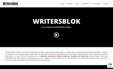 thewritersblok.com screenshot