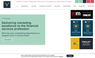 https://theyardstickagency.co.uk screenshot