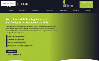 thhclean.com screenshot