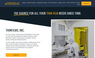 thinfilmsinc.com screenshot