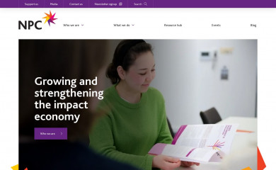 thinknpc.org screenshot