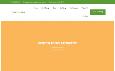 thinksolarsystems.com screenshot