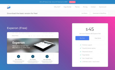 https://www.thinkupthemes.com/free/experon-free/ screenshot
