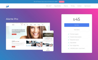 http://www.thinkupthemes.com/themes/alante/ screenshot