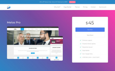 https://www.thinkupthemes.com/themes/melos/ screenshot