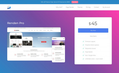 https://www.thinkupthemes.com/themes/renden/ screenshot