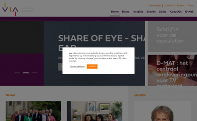 thinkvia.be screenshot