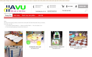 thietbimamnonhavu.com screenshot
