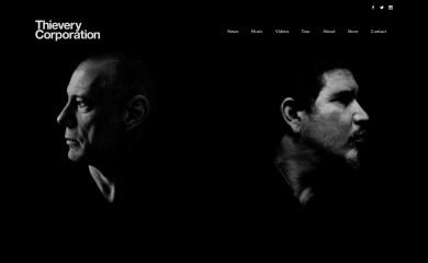 thieverycorporation.com screenshot