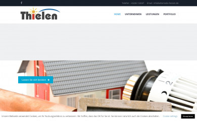 thielen-heizungstechnik.de screenshot