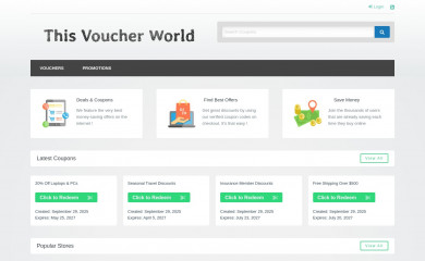 thisvoucherworld.com screenshot