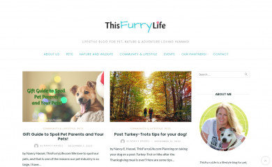thisfurrylife.com screenshot