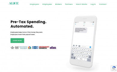 http://thisisalice.com screenshot