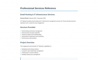 thomasnicolas.com.au screenshot