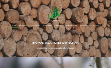 thomasbeck-wood.de screenshot