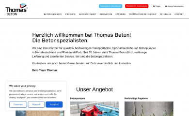 thomasbeton.de screenshot