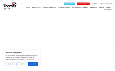 thomasbeton.pl screenshot