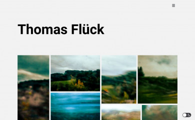 thomasflueck.ch screenshot