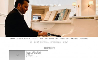 thomashubertz.dk screenshot