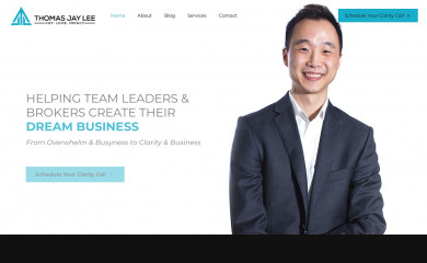 thomasjaylee.com screenshot