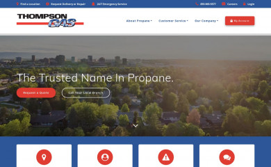 thompsongas.com screenshot