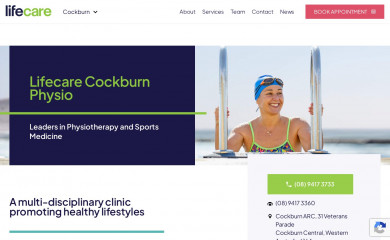 thomsonslakephysio.com.au screenshot