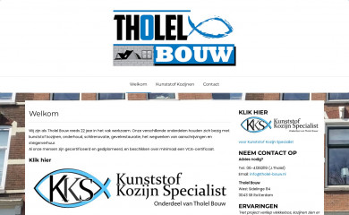 tholel-bouw.nl screenshot