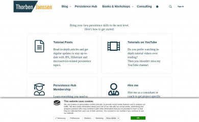 thorben-janssen.com screenshot