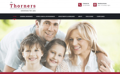thorner.co.nz screenshot