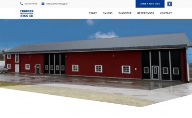 thornerbygg.se screenshot