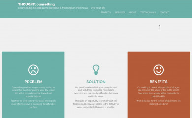 thoughtcounselling.com.au screenshot