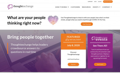 thoughtexchange.com screenshot