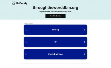 throughtheworddbm.org screenshot