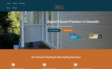 three60painting.com screenshot