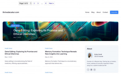 thrivedecatur.com screenshot