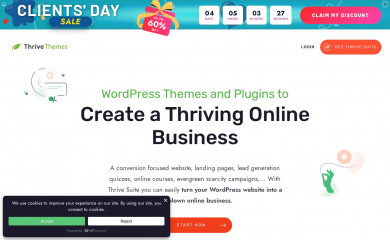 https://thrivethemes.com/ screenshot