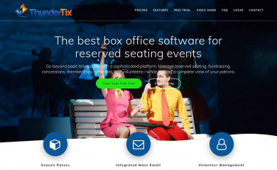 thundertix.com screenshot