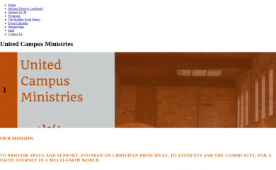 thunitedcampusministries.org screenshot
